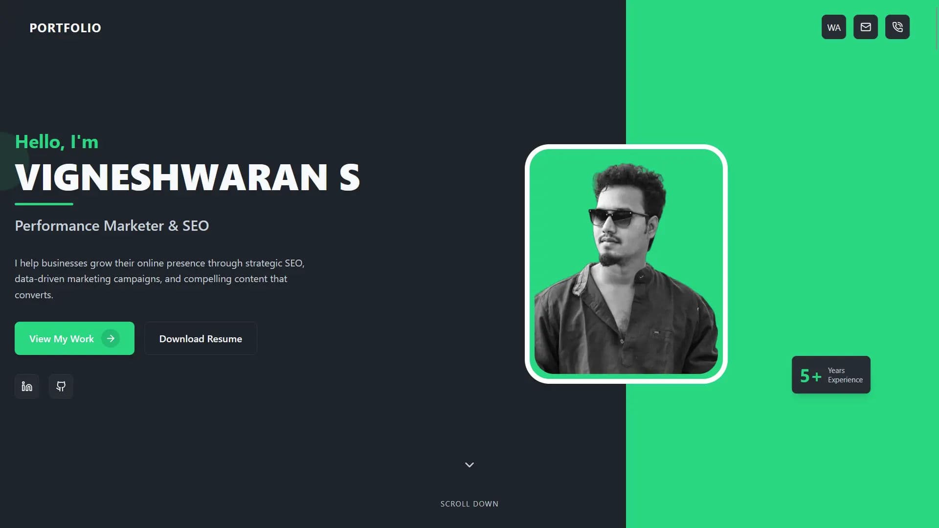 VigneshWaran - Digital Marketing